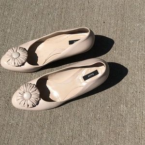 Bally Designer Cream Leather Shoe